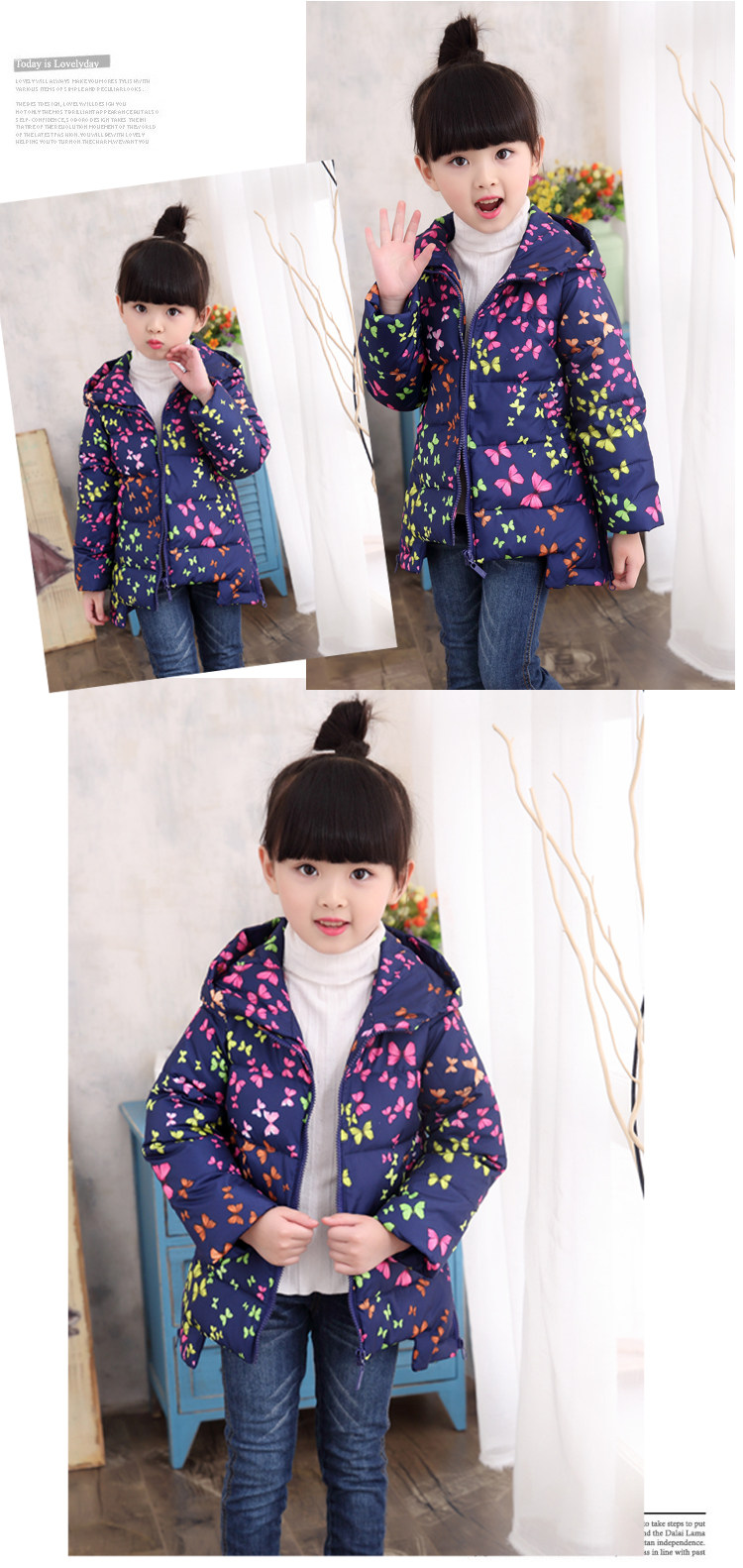 Blouson pour fille en polyester - Ref 2160453 Image 14