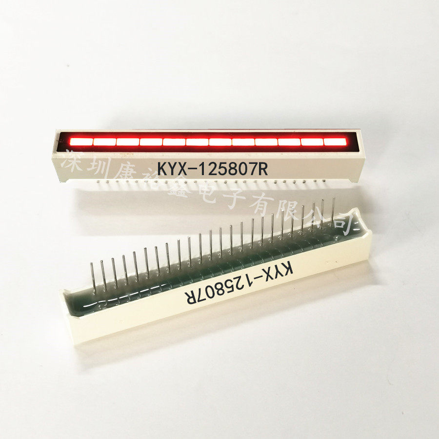12 section red light glow tube light strip KYX-125807R light strip light column 12 section strip 125807BR