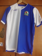 Футбольная форма 只卖正品---umbro 布莱克本（blackburn）2008-09赛季主场球衣