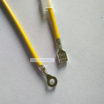 Production ground ring 3 2mm One head 4 8 inserted spring a round terminal round terminal ground wire