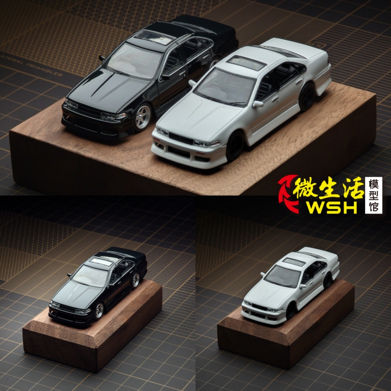 Double 1:64 Nissan Cefiro A31 Uras Kit Version Alloy Car Model Double 1:64 Nissan Cefiro A31 Uras Kit Version Alloy Car Model