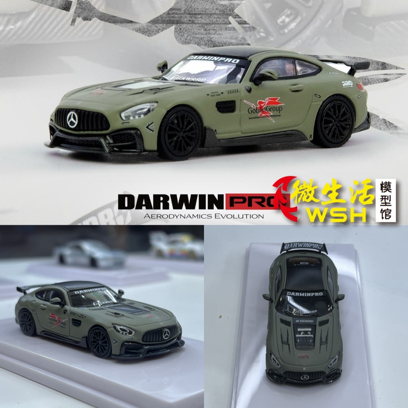 Inno 1:64 Mercedes-Benz Amg Gt Darwin Pro Darwin Modified Version Alloy Car Model