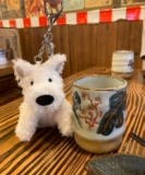 Выйдите из jellyc*t West Highland Dog Men Men Loc -Grawl Puppy Plush Toys с плюшевыми игрушками