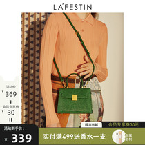 Rafestin bag 2021 new niche portable Kelly retro shoulder crossbody leather Women bag autumn and winter texture