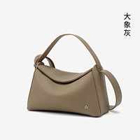 [Готовый материал] Слоновый серый [Первый слой кожи с узором личи]