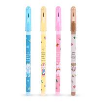  Chen photon bullet pencil AMPQ1602 cartoon cute missile pencil HB sharpening-free building block combination pen
