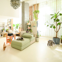 Water-based two-component epoxy resin floor paint Floor paint Cement floor paint Wear-resistant paint Advanced exhibition hall paint