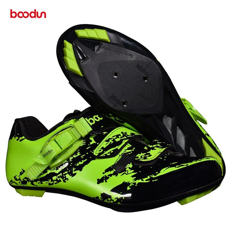 boodun riding shoes card shoes road car bike non-slip abrasion resistant and breathable light professional cycling shoes sport men