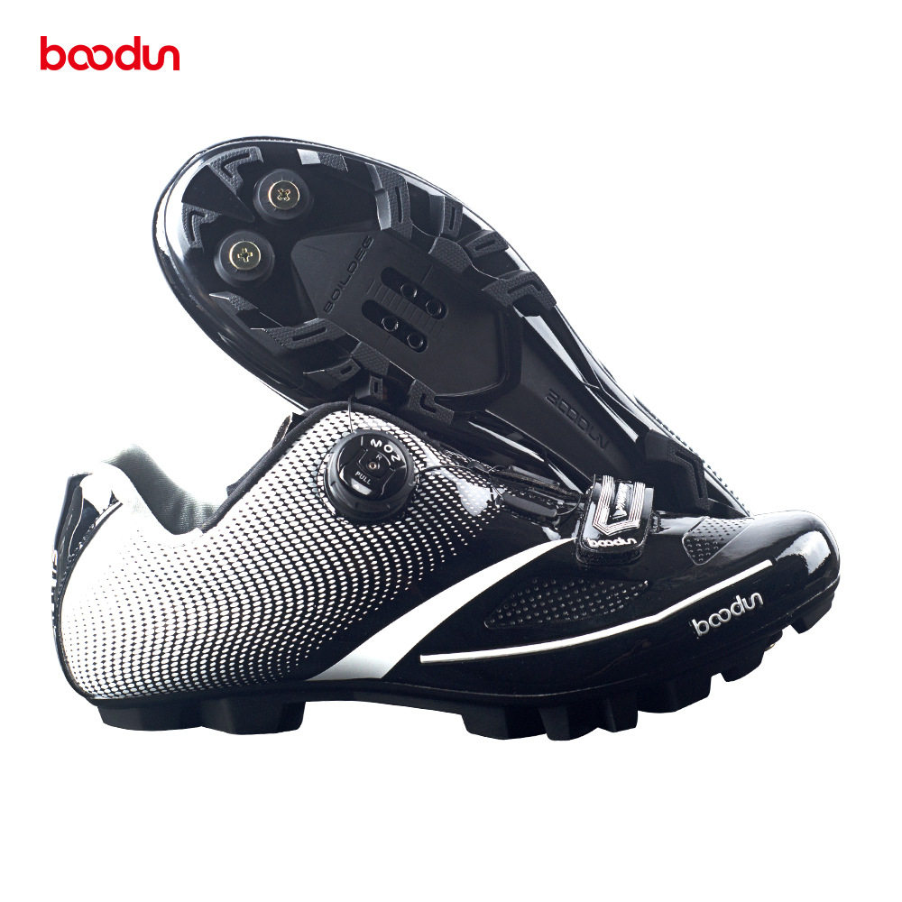 Cycling shoes card shoes mountaineering bicycle shoes boodun professional mountain bike off-road lightweight breathable cycling shoes Bodun