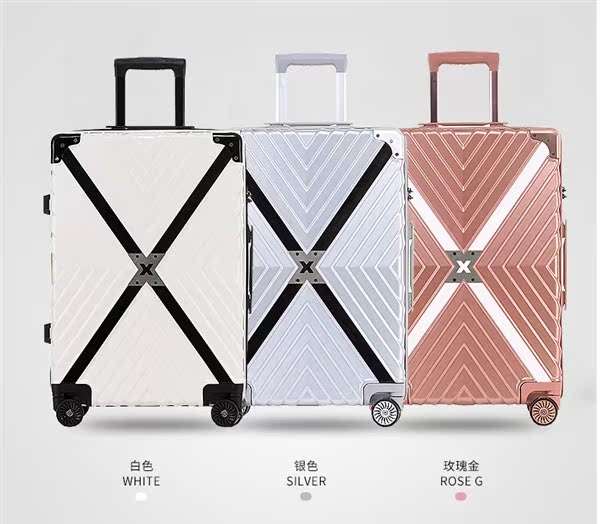 [Nhà máy] hoàn toàn sang trọng kiểu X dây kéo xe đẩy trường hợp bánh xe phổ thông 20/24/26/29 inch bánh xe vali
