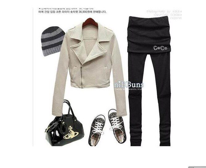 Pantalon collant en coton - Ref 756590 Image 8