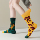 CrazySox/ асимметричные новые носки ab, носки контрастного цвета, милые японские носки-тюбики с героями мультфильмов для мужчин и женщин, парные носки mini 2