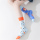 CrazySox оригинальные осенне-зимние носки из асимметричного гребенчатого хлопка AB, креативные мужские и женские модные парные носки в сеточку с красной уткой-мандаринкой mini 3
