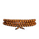 Authentic Australian Sandalwood Bracelet Sandalwood Bracelet Buddha Beads Along the Grain Solid Wood Couple Model 108 Rosary Beads 8mm