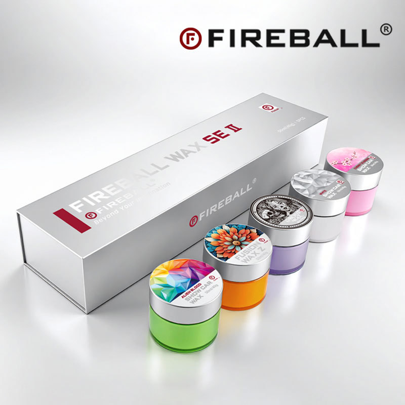Fireball Wax (Se2) Fireball Handmade Car Wax Set Ghost Fusion Sakura Alien Palm Wax
