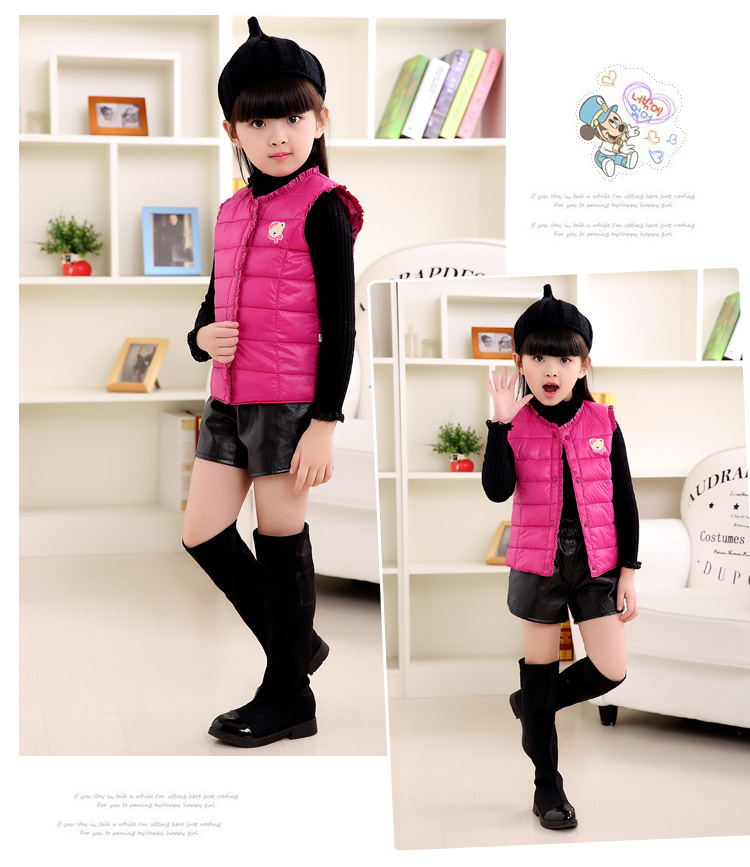 Gilet fille en polyester - Ref 2071147 Image 20