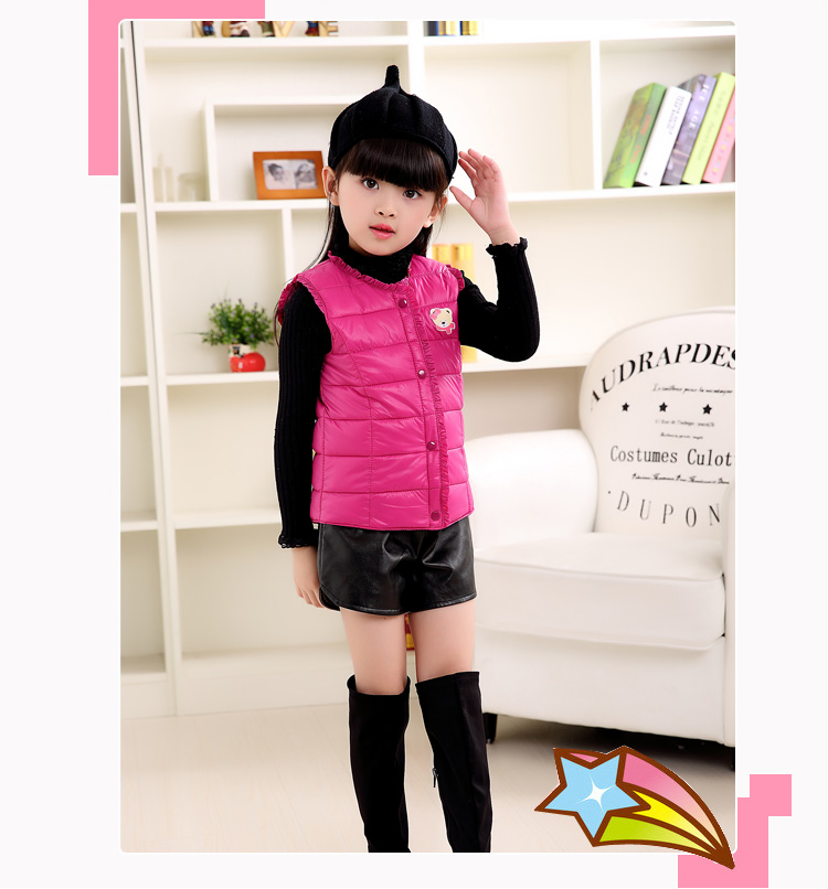 Gilet fille en polyester - Ref 2071147 Image 19