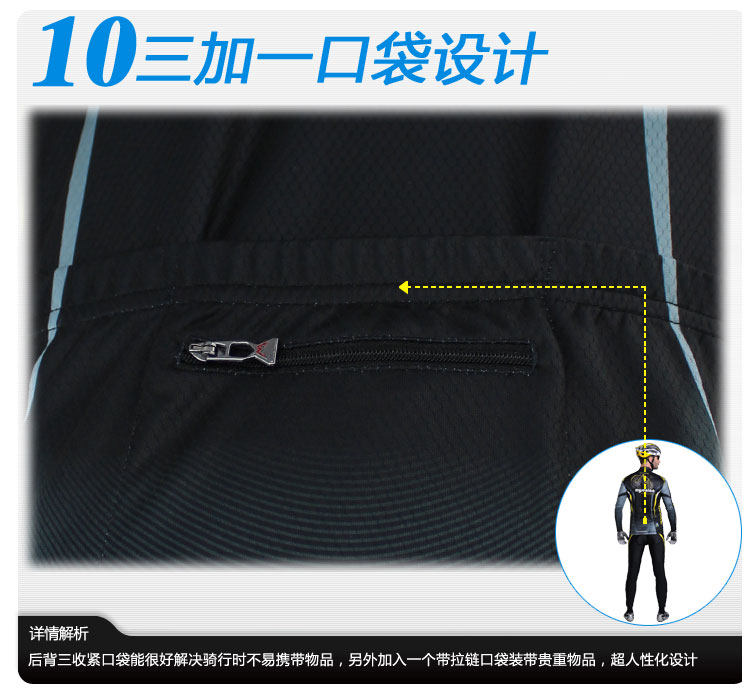 Tenue de cyclisme homme RUSUOO - Ref 2230336 Image 46