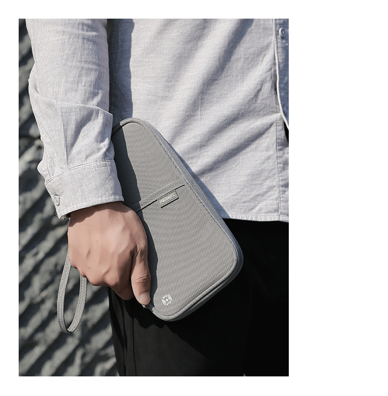 Визитница 出国旅行防水证件收纳包机票夹随身便携rfid防盗多功能卡包护照包 Potravel. design