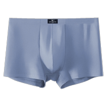 Septwolves ice silk mens underwear mens pure cotton crotch new style boys summer sports breathable thin boxer shorts