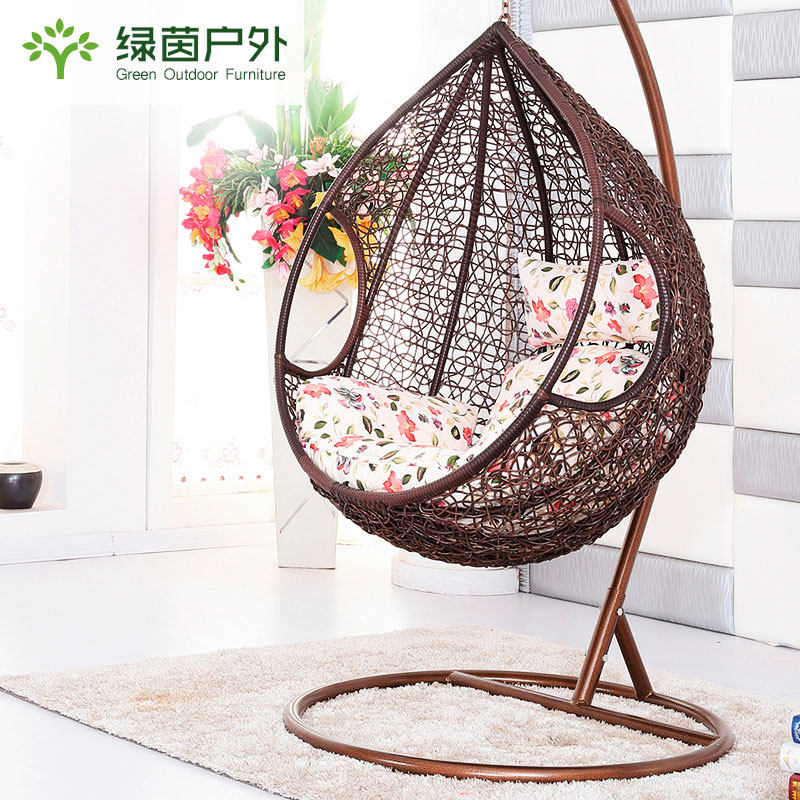 Balcony Nest Hanging Basket Fujian Rocks Rocks Adult Living Room Bedroom Iron Cradle HouseOutdoor with Iron Art