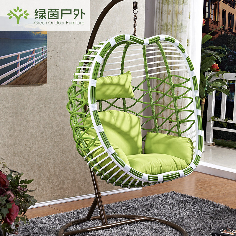 Balcony bird's nest hanging basket rattan chair swing chair living room adult hanging chair outdoor imitation vine indoor bedroom cradle home