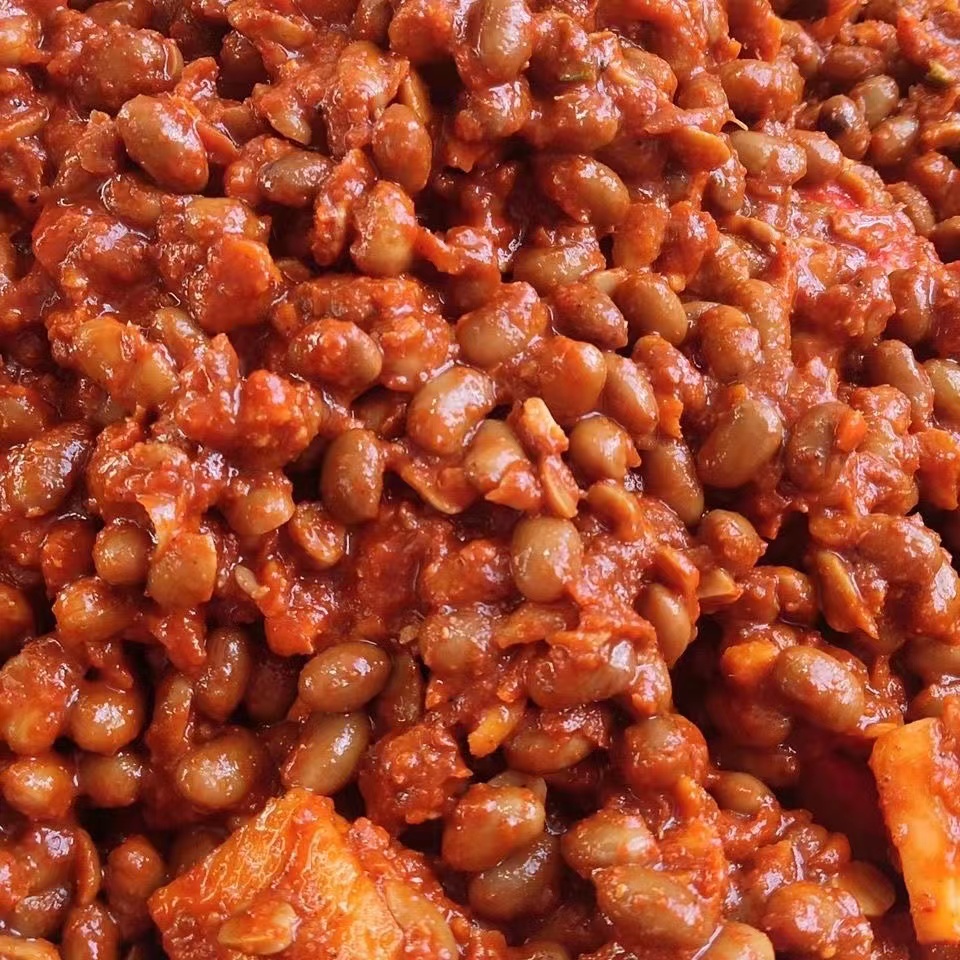 Xuzhou Pei Ju County Special Produce Fresh Salt Beans Farmgrass Covered With Salt Beans Subei Shandong Smelly Bean Paste Bean Paste Spicy and Salt Beans-Taobao