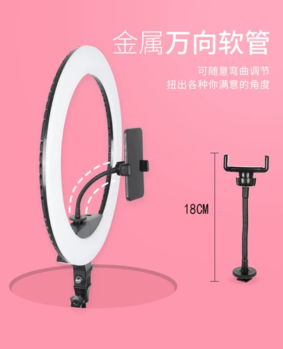 TikTok, мобильный телефон, заполняющий свет, легкая лампа, трубка, 33см, популярно в интернете