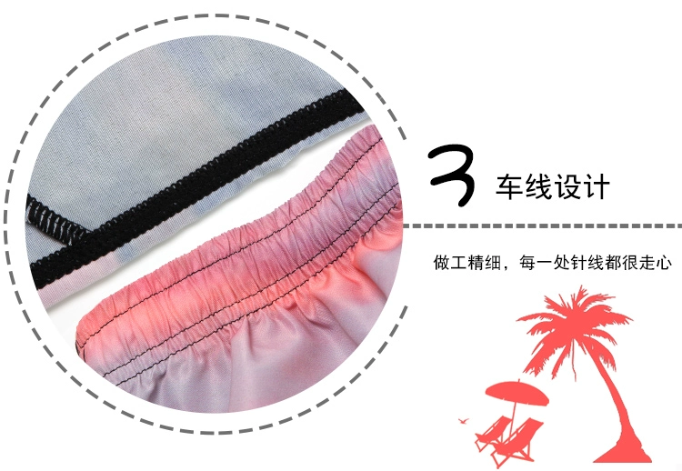 Nhanh chóng làm khô quần đi biển quần rộng nam kích thước lớn kỳ nghỉ bên bờ biển những người yêu thích năm điểm quần short quần short quần mùa hè thủy triều 	quần 7 màu đi biển