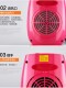 Gree Electric Heater for Home Use, Small Desktop Heating Stove, Waterproof Electric Heater for Bathroom, Desktop Radiator, Fast Heating