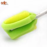 日康 Ершик для бутылочки, комплект, губка, моющее средство для бутылочек, щетка