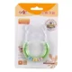 Rikang Bear Gum Food Lớp Silicone Rattle Teether 6+ Em bé Đắng trẻ sơ sinh RK3345 - Gutta-percha / Toothbrsuh / Kem đánh răng