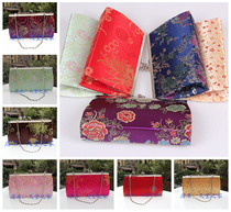 Chinese style brocade chain bag cheongsam bag fancy dress female hand with Chinese cheongsam with dinner hand wrist retro