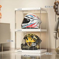 [Хранение шлема, закрывающего все лицо] 2 больших отделения - белые (скидка 20 юаней за размещение фотографий)