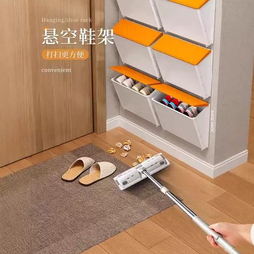 Ультра -тонкий шкаф для обуви в вход в дверь домохозяйства к стене подвешенная стена подвесной шкаф для хранения полярные новые сберегательные пробелы.