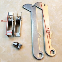 Steam cabinet stainless steel sword hinge lilac melon electroplating spring commercial kitchenware steam cabinet door switching accessories