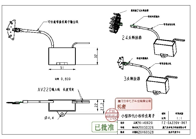 Heat Pin Domestic No Consumables Small Grain Size Negative Oxygen Ion High Power Concentration Generator Adapted to Area 20 square meter