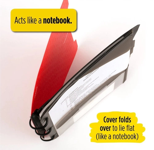 Fivestar 29328 Американские 1 -дюймовые толстые три живых страницы содержит 60 кусочков бумаги, 2 пакета, 3 индекса