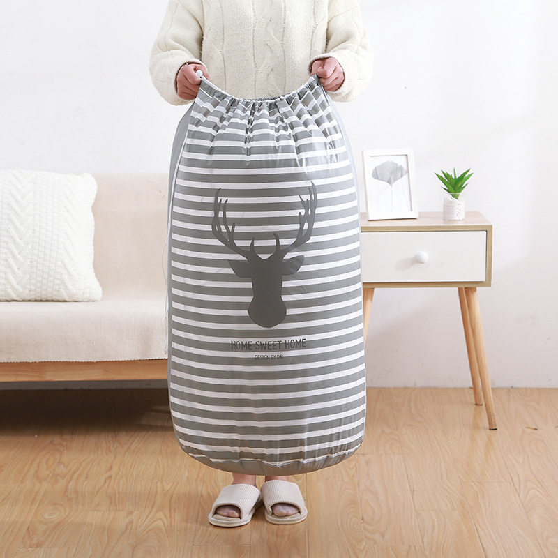 Collection bag clothes for dress quilts clothes finishing cotton wool moving and packing bags transparent plastic oversized waterproof and moisture-proof