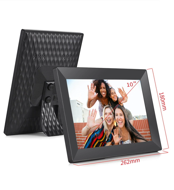 Cung cấp xuyên biên giới khung ảnh đám mây thông minh kỹ thuật số Frameo Màn hình cảm ứng 10,1 inch WiFi từ xa Album ảnh điện tử APP