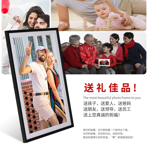 Цифровая умная фоторамка, электронный фотоальбом, постер, 32G, 15.6 дюймов