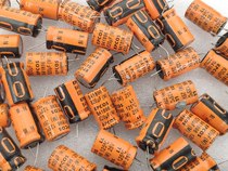 EPCOS Siemens 25v 820UF B41896 series LL-shaped copper pin audio filter capacitor