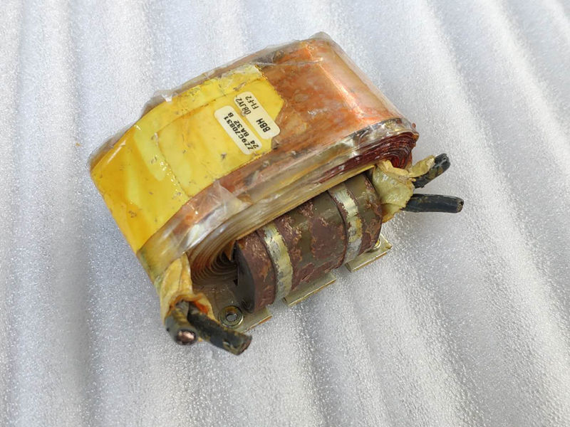 US imported double C copper thin inductor about 50UH ultra-large current inductor LENGTH 78MM wide 58MM high 47MM