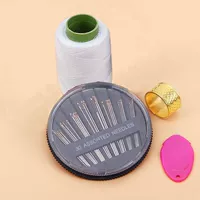 Белая линия 1+черная ящик иглы x30+игла+игла+верхнее кольцо