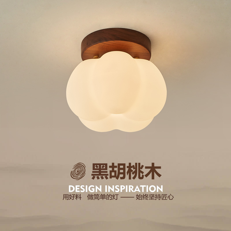 Corridor Aisle Light Led Entrance Hall Light Creative Cream Style Personalized Cloakroom Entry Simple Balcony Light
