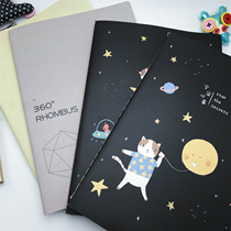 Benzi shop notebook student stationery B5 car line book 16K suture 38 large soft copy writing eye protection