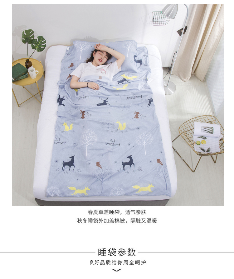 Túi ngủ bẩn giặt túi ngủ khách sạn bẩn túi ngủ du lịch túi ngủ xách tay túi ngủ đôi túi ngủ - Túi ngủ túi ngủ cho bé đi học