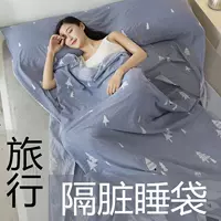 Du lịch bẩn túi ngủ giặt bông ngủ túi lưu trữ di động tấm cô lập du lịch khách sạn khách sạn túi ngủ mở rộng túi ngủ mùa đông cho bé