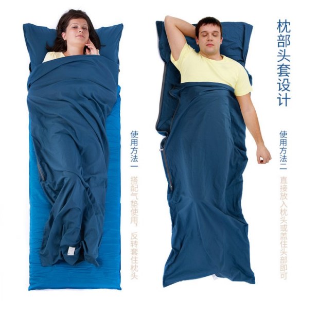 NH túi ngủ du lịch bẩn di động nối đơn mùa xuân và mùa hè mỏng phần bông khách sạn khách sạn vệ sinh tấm - Túi ngủ túi ngủ cho bé