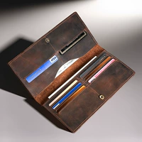 Бумажник, кожаная сумка, картхолдер, кошелек, из натуральной кожи, воловья кожа
